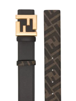 FENDI FF Squared reversible belt