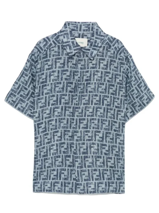 Kids FENDI KIDS Junior linen shirt