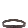 FENDI Reversible belt with monogram print