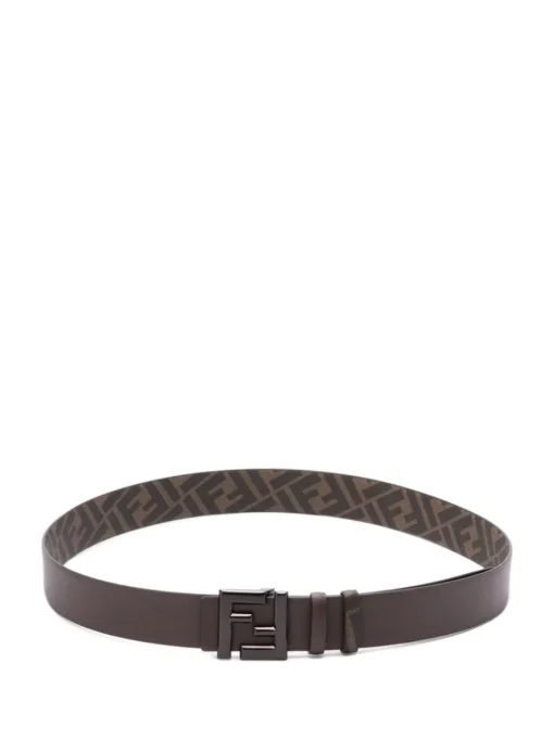 FENDI Reversible belt with monogram print