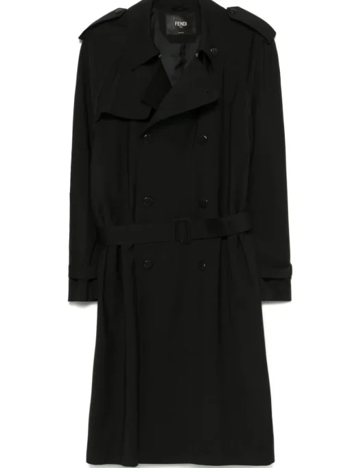 FENDI Trench coat with belt