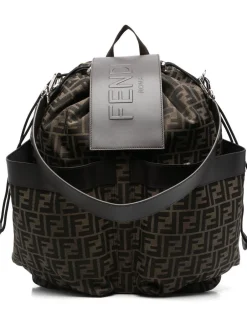 FENDI Backpack with monogram print