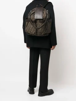 FENDI Backpack with monogram print