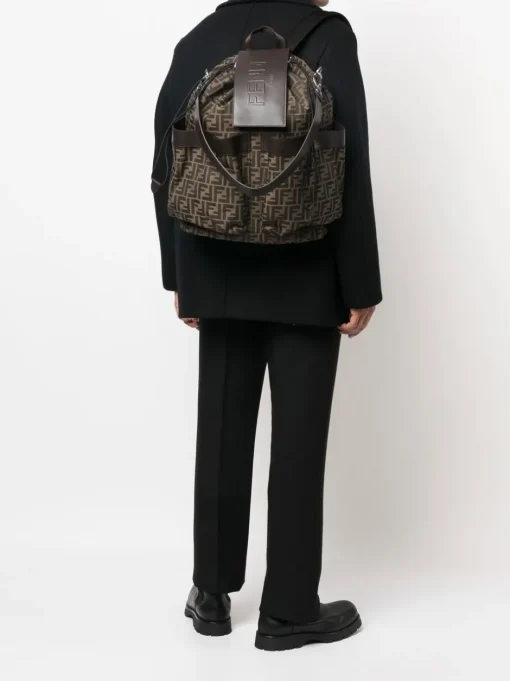 FENDI Backpack with monogram print
