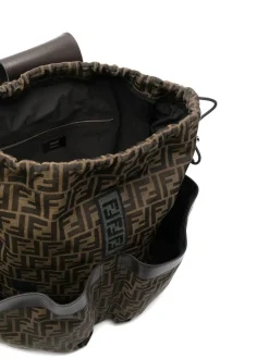 FENDI Backpack with monogram print