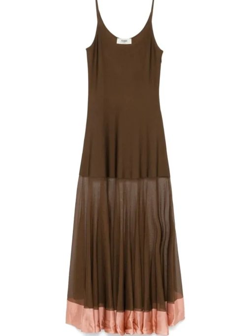 FENDI Long dress in viscose