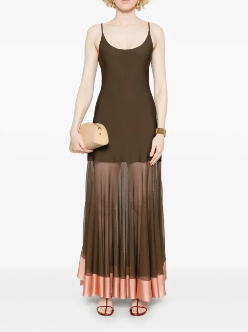 FENDI Long dress in viscose