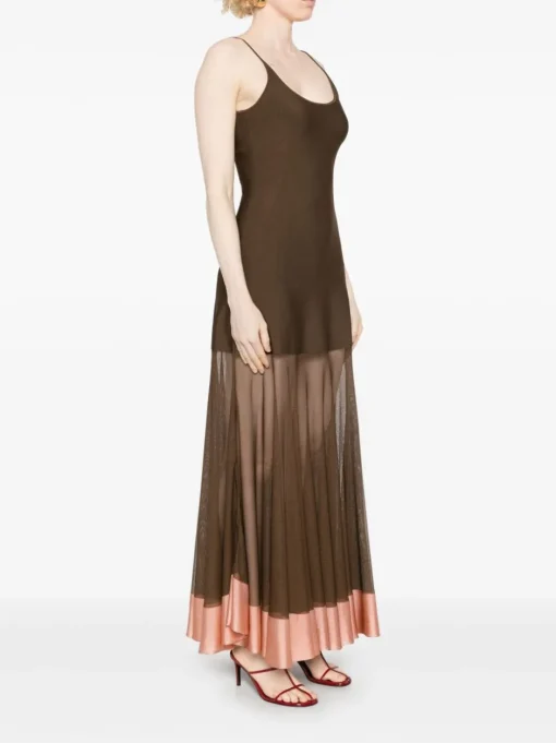 FENDI Long dress in viscose