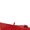 FERRAGAMO New Vara plate ballerina
