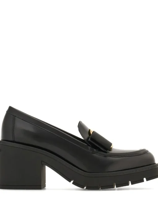 FERRAGAMO Vara Bow loafer with heel