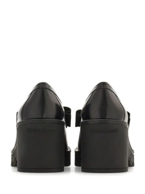 FERRAGAMO Vara Bow loafer with heel