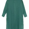 FISICO midi dress with classic collar