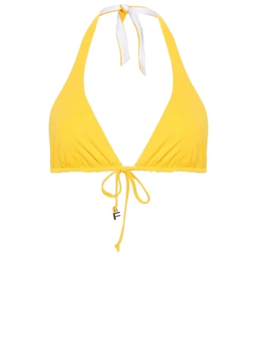 FISICO top bikini a triangolo reversibile