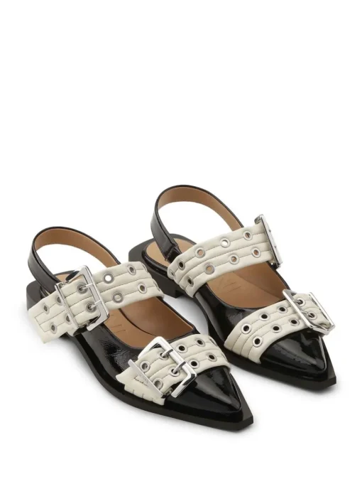 GANNI Ballerinas with buckle