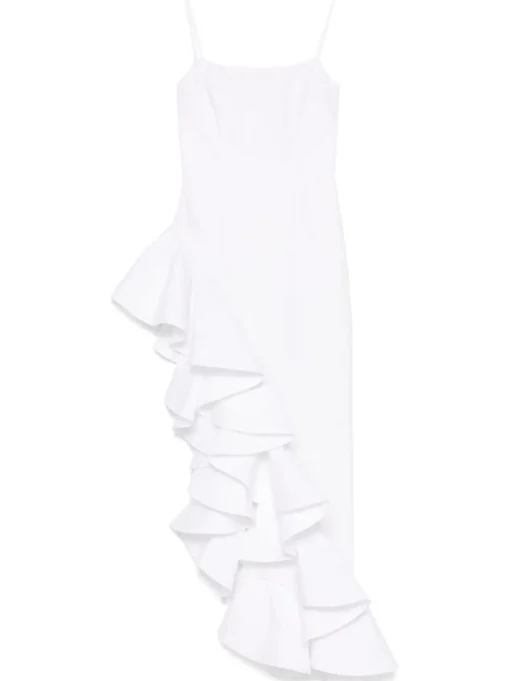 GIUSEPPE DI MORABITO Long dress with ruffles
