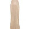 GIUSEPPE DI MORABITO Long lamé dress