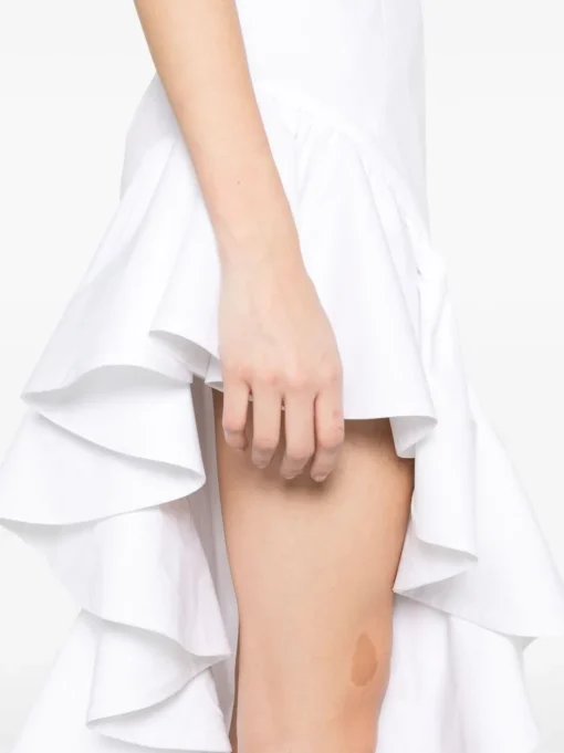 GIUSEPPE DI MORABITO Long dress with ruffles