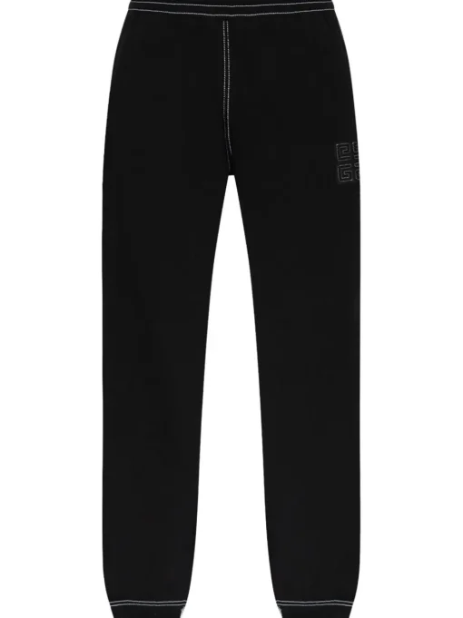 GIVENCHY 4G slim jogging trousers in brushed fabric