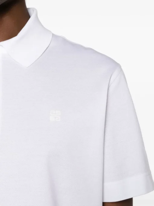 GIVENCHY 4G-embroidered polo shirt