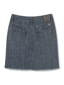 Kids GIVENCHY KIDS 4G denim skirt