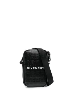 GIVENCHY Logo-embossed Messenger Bag In