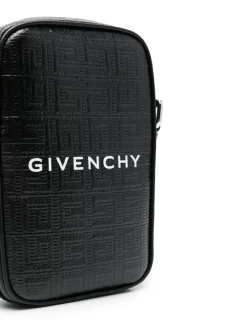 GIVENCHY Logo-embossed Messenger Bag In