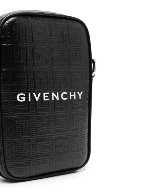GIVENCHY Logo-embossed Messenger Bag In