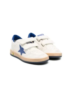 Kids/BOY GOLDEN GOOSE KIDS Ball Star sneakers with hook and loop closure