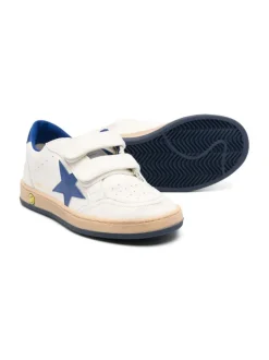 Kids/BOY GOLDEN GOOSE KIDS Ball Star sneakers with hook and loop closure