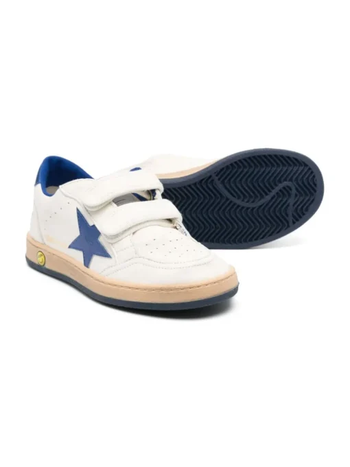 Kids/BOY GOLDEN GOOSE KIDS Ball Star sneakers with hook and loop closure