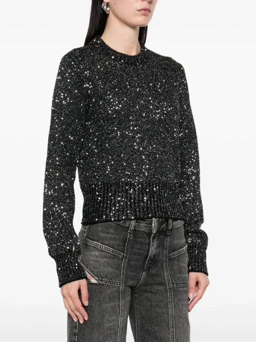 GOLDEN GOOSE Sequined sweater