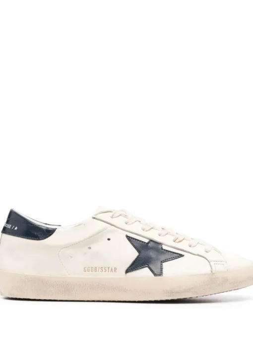 GOLDEN GOOSE Super-Star sneakers with a worn effect
