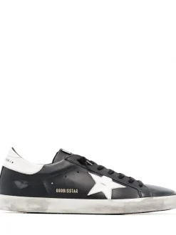 GOLDEN GOOSE Super-Star sneakers with a worn effect