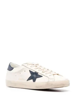 GOLDEN GOOSE Super-Star sneakers with a worn effect