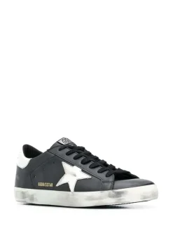 GOLDEN GOOSE Super-Star sneakers with a worn effect