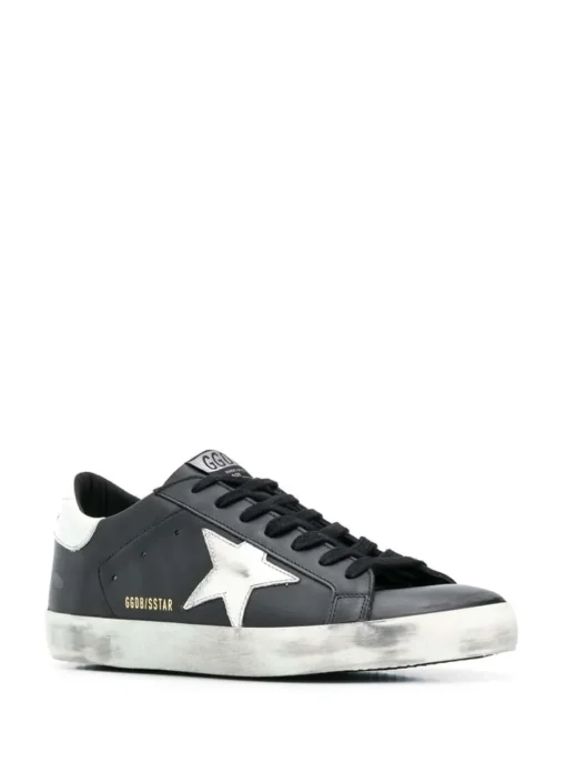 GOLDEN GOOSE Super-Star sneakers with a worn effect