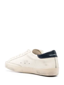 GOLDEN GOOSE Super-Star sneakers with a worn effect