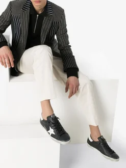 GOLDEN GOOSE Super-Star sneakers with a worn effect