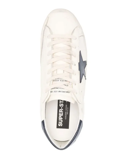 GOLDEN GOOSE Super-Star sneakers with a worn effect