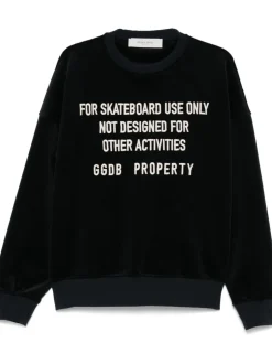 GOLDEN GOOSE Sweatshirt with embroidery