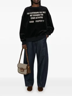 GOLDEN GOOSE Sweatshirt with embroidery
