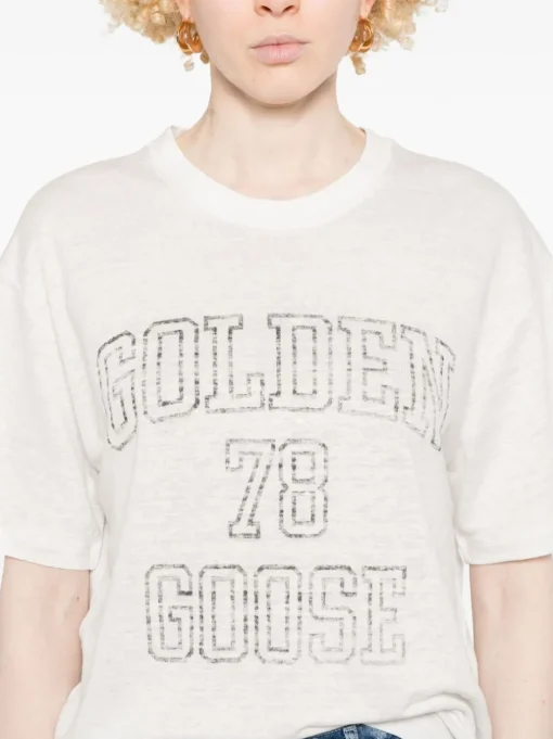 GOLDEN GOOSE T-shirt with logo