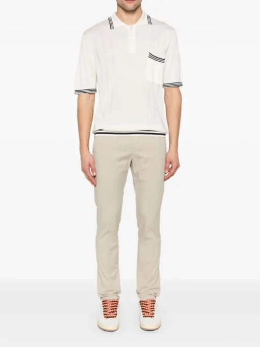 GOLDEN GOOSE Knitted polo shirt