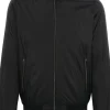 HERNO Bomber jacket with logo plaque