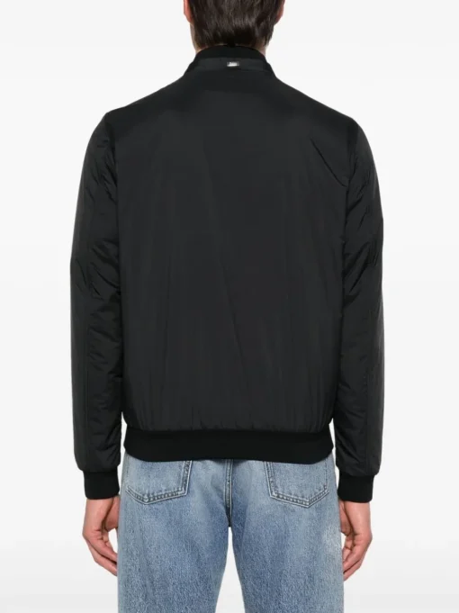 HERNO Bomber jacket with logo plaque