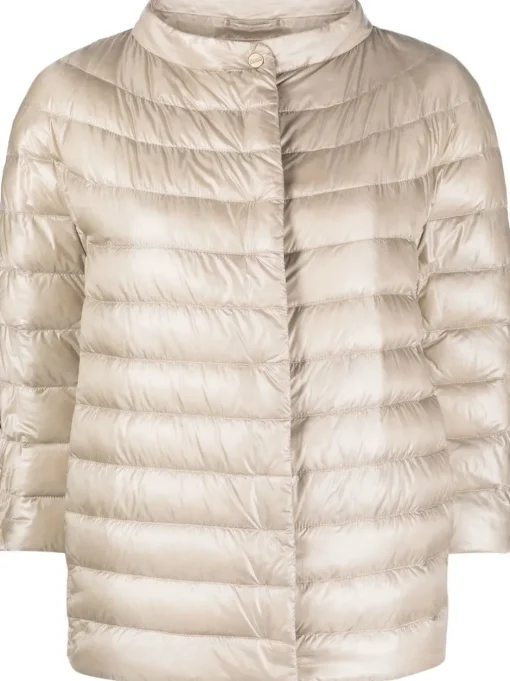 HERNO Down jacket with raised collar