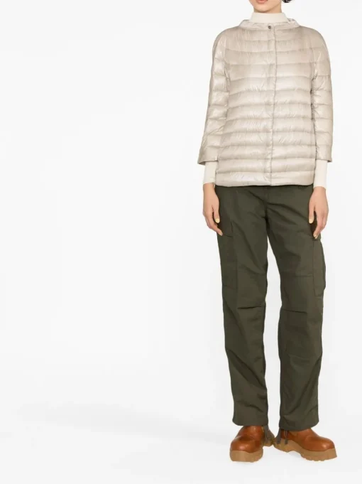 HERNO Down jacket with raised collar