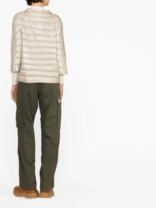 HERNO Down jacket with raised collar