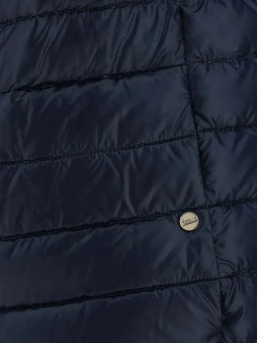 HERNO Padded vest with funnel neck