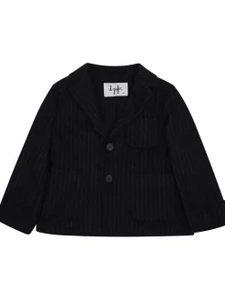 Kids/BOY IL GUFO blazer monopetto gessato